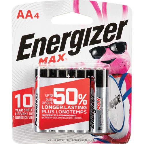 Energizer Baterías Max AA 4 Pack
