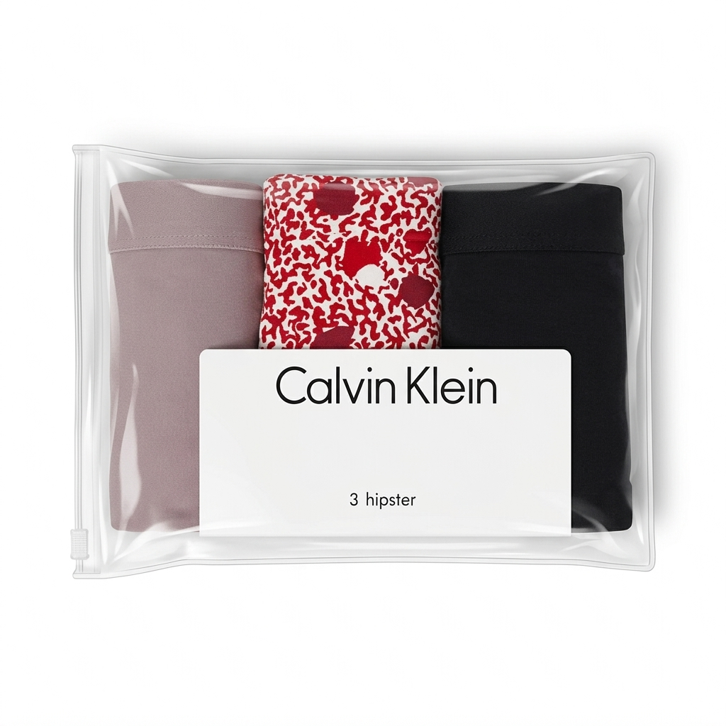 Hipster 3Pk Calvin Klein