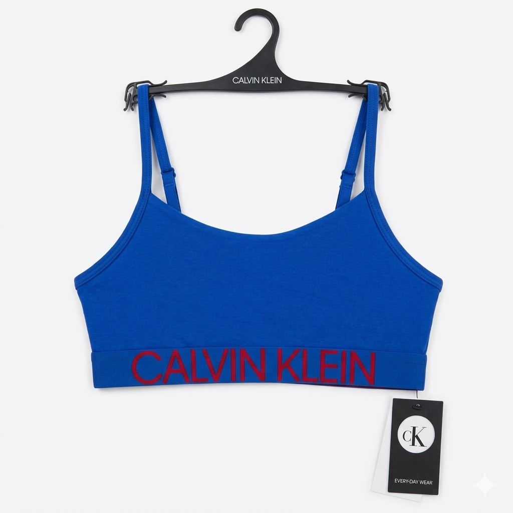 Unlined Bralette (Reversible) Calvin Klein