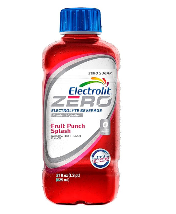 Electrolit Fruit Punch Zero 625ml Pack 12