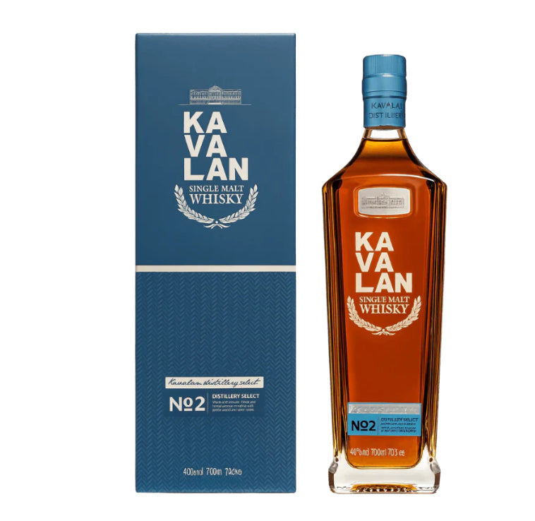 Kavalan Distillery Select No.2 Single Malt 40% 700ml