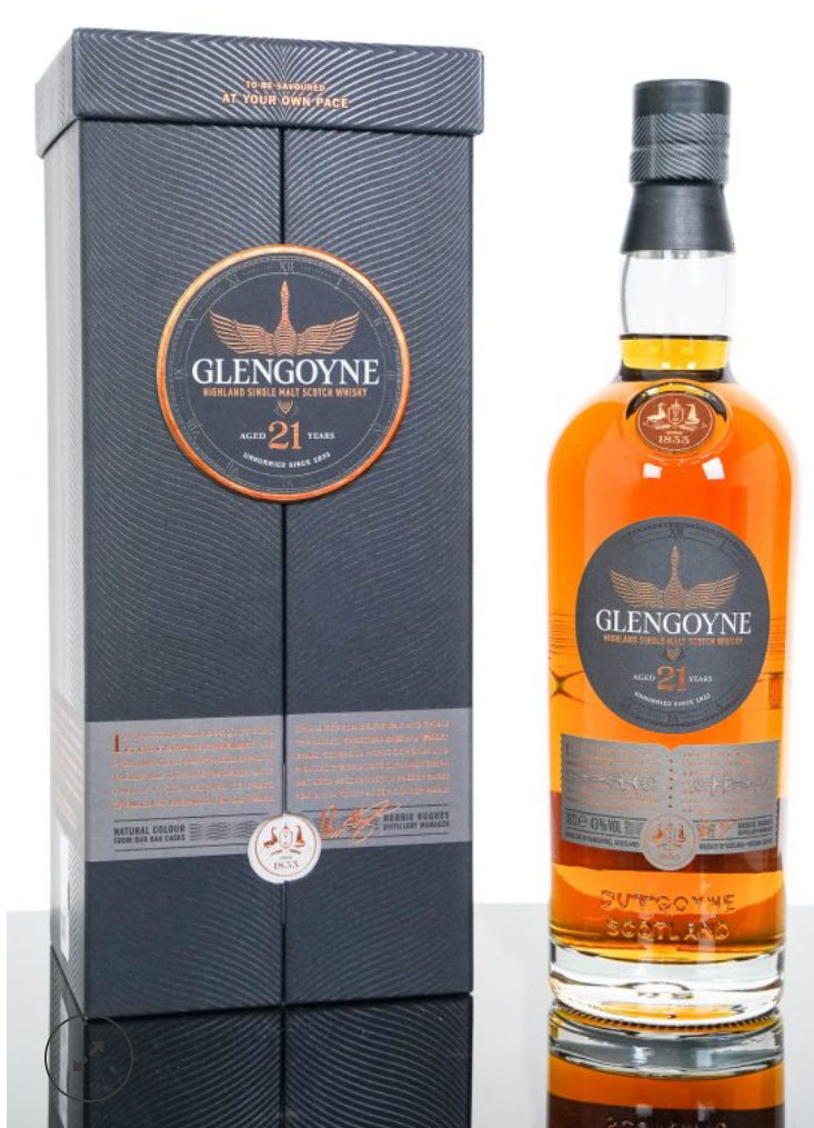 Glengoyne 21 Años Single Malt 43% 700ml