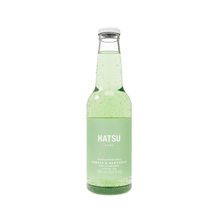 Hatsu Soda Sandía & Albahaca 6x300ml