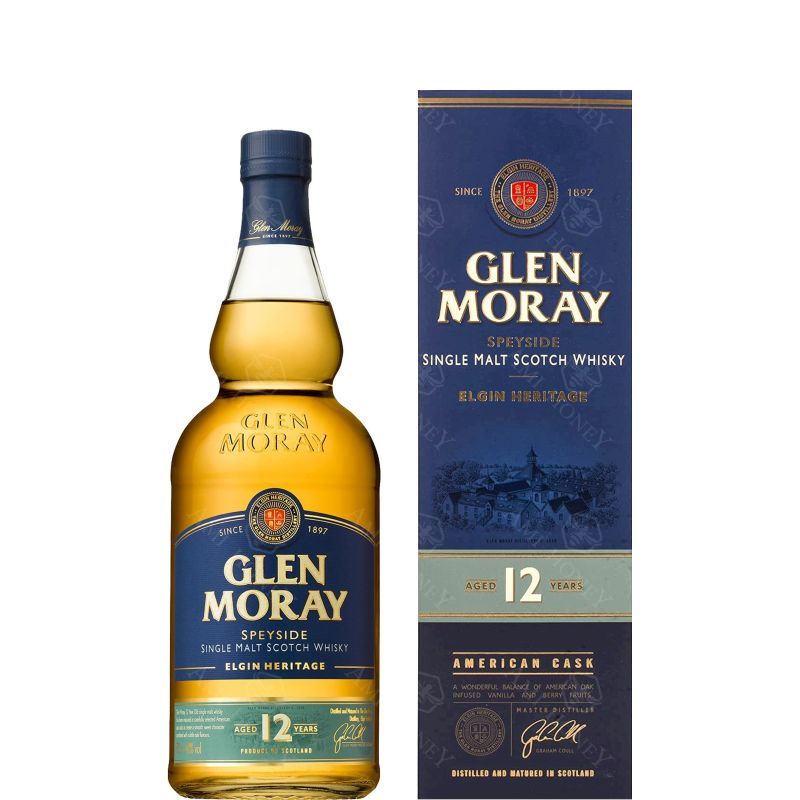 Glen Moray 12 años whisky 700ml