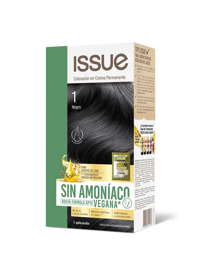Issue Color Sin Amoniaco Kit N°1 10x47gr