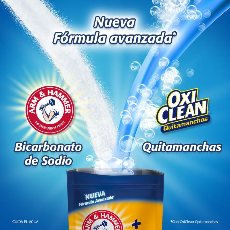 Arm & Hammer + OxiClean Detergente Líquido 550ml