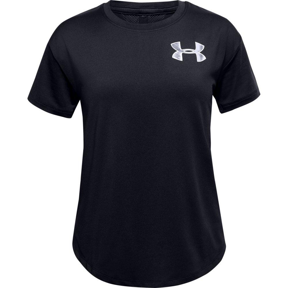 T-Shirt de Manga Corta HeatGear® Armour para Niña