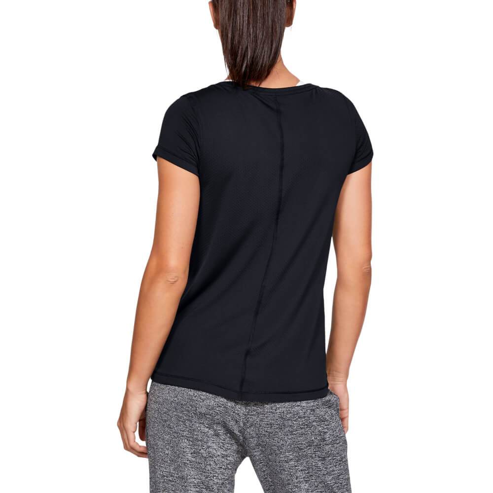 T-Shirt Manga Corta HeatGear® Armour para Mujer
