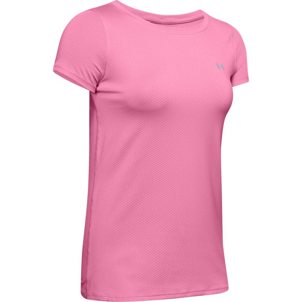 T-Shirt Manga Corta HeatGear® Armour para Mujer