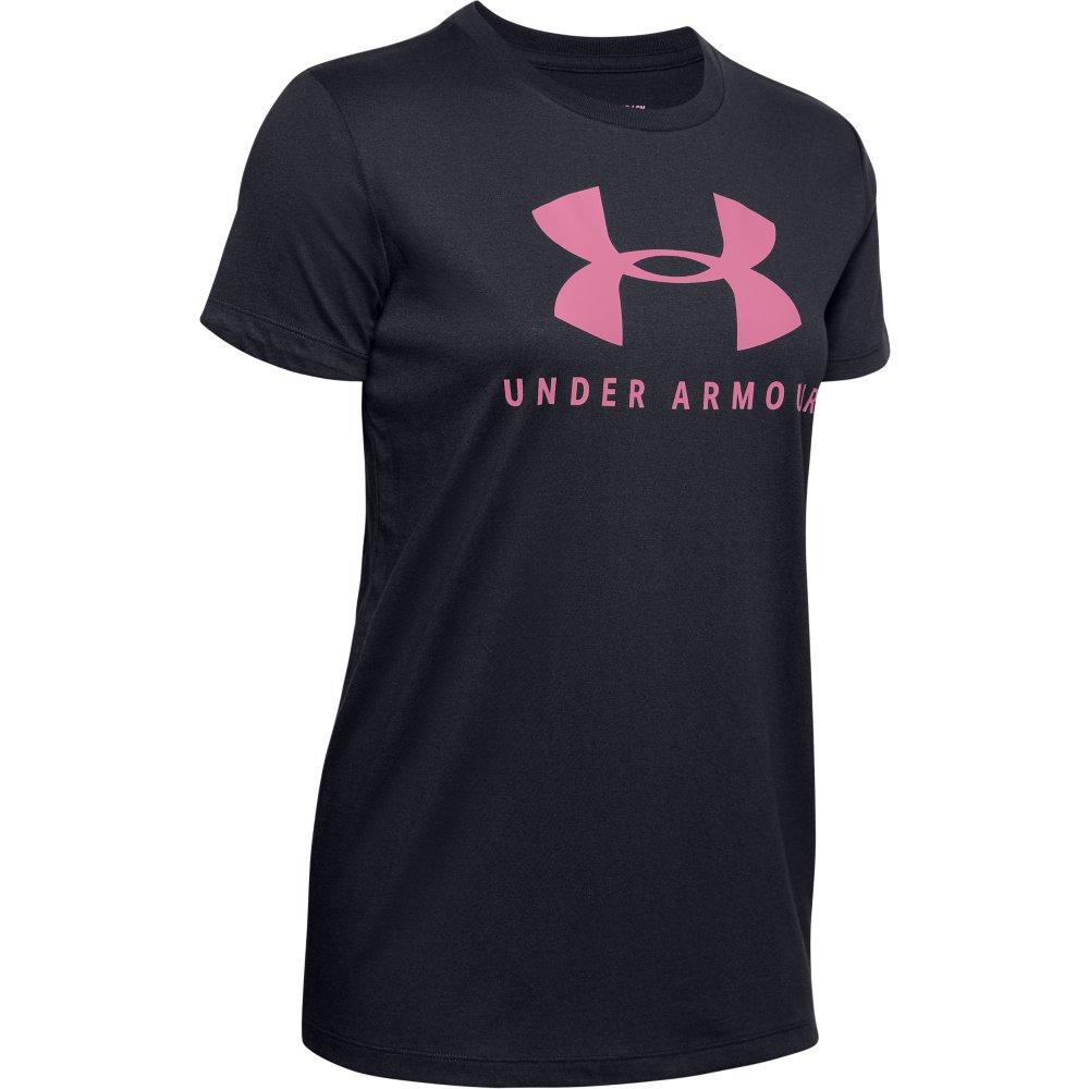 T-Shirt UA Graphic Sportstyle Classic Crew para Mujer