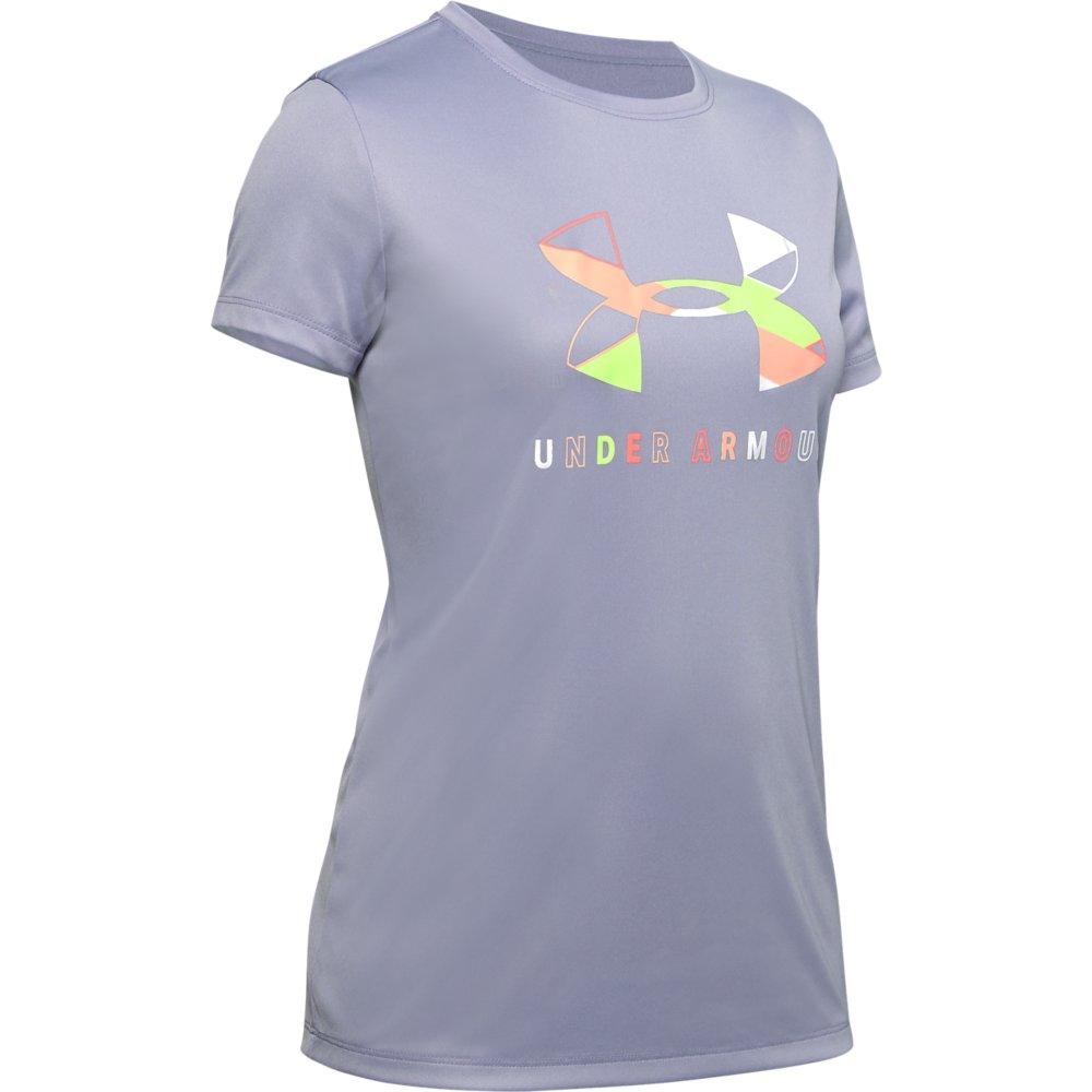 T-Shirt Manga Corta UA Tech™ Big Logo para Niña