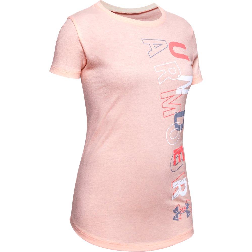 T-Shirt UA Wordmark Graphic para Niña