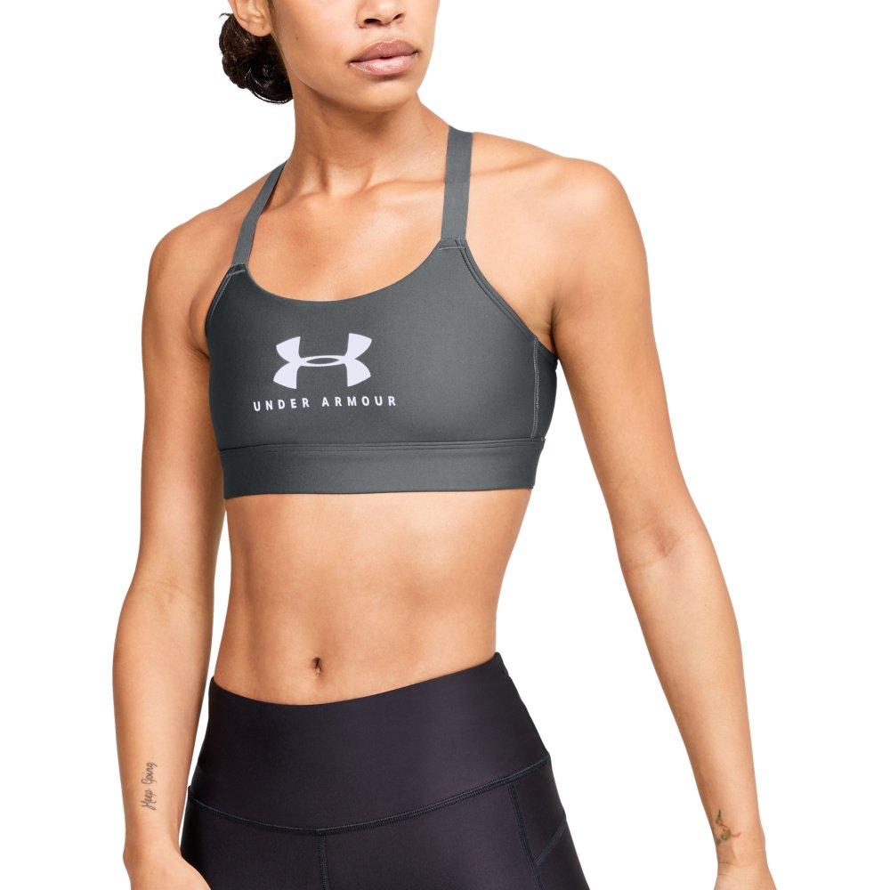 Sujetador Deportivo UA Armour Mid Sportstyle Graphic para Mujer