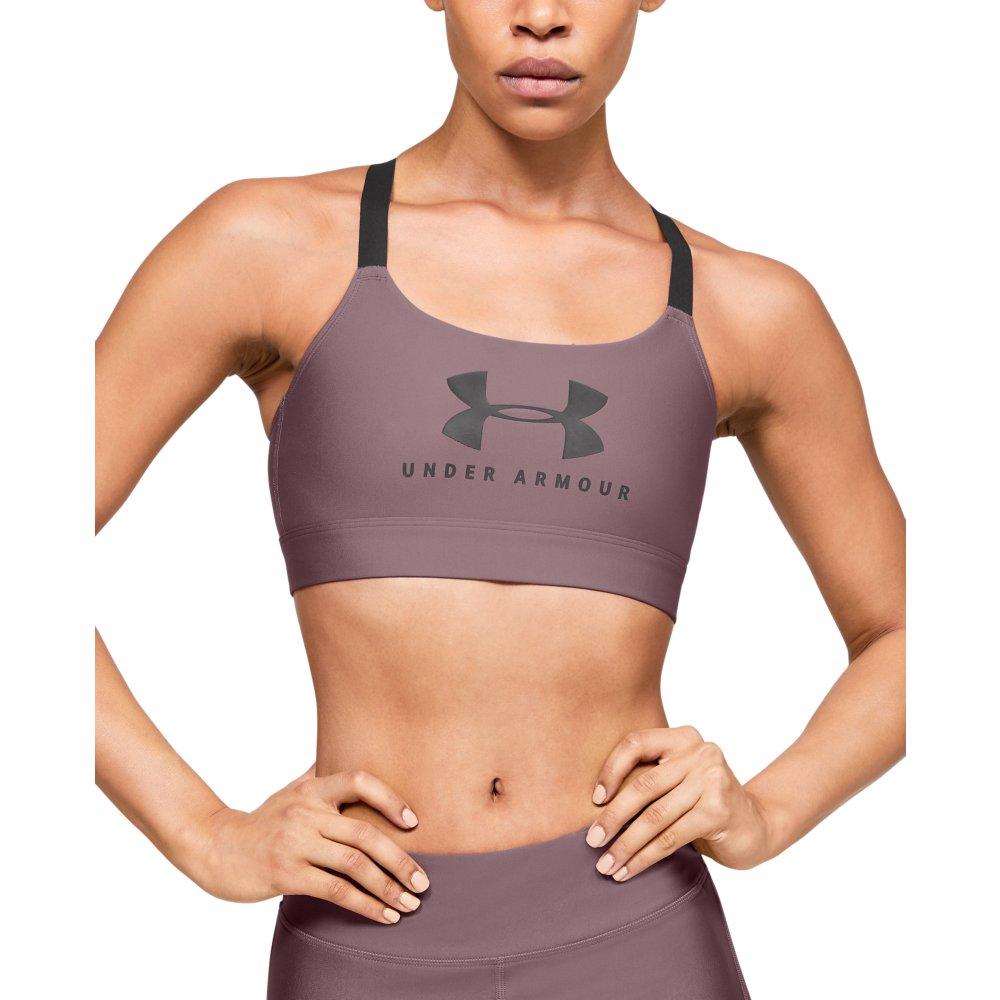 Sujetador Deportivo UA Armour Mid Sportstyle Graphic para Mujer