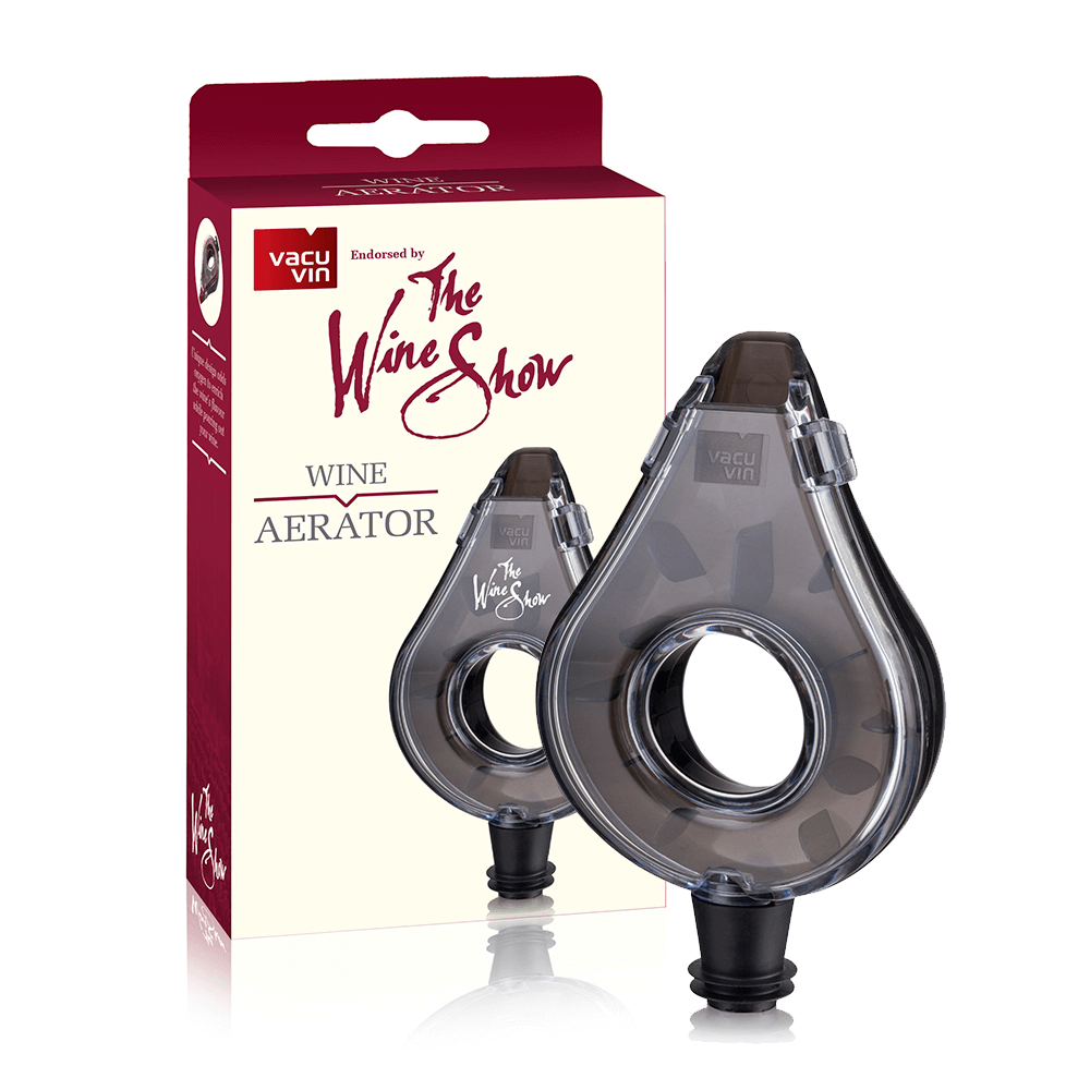 Vacu Vin Wine Aerator Grey