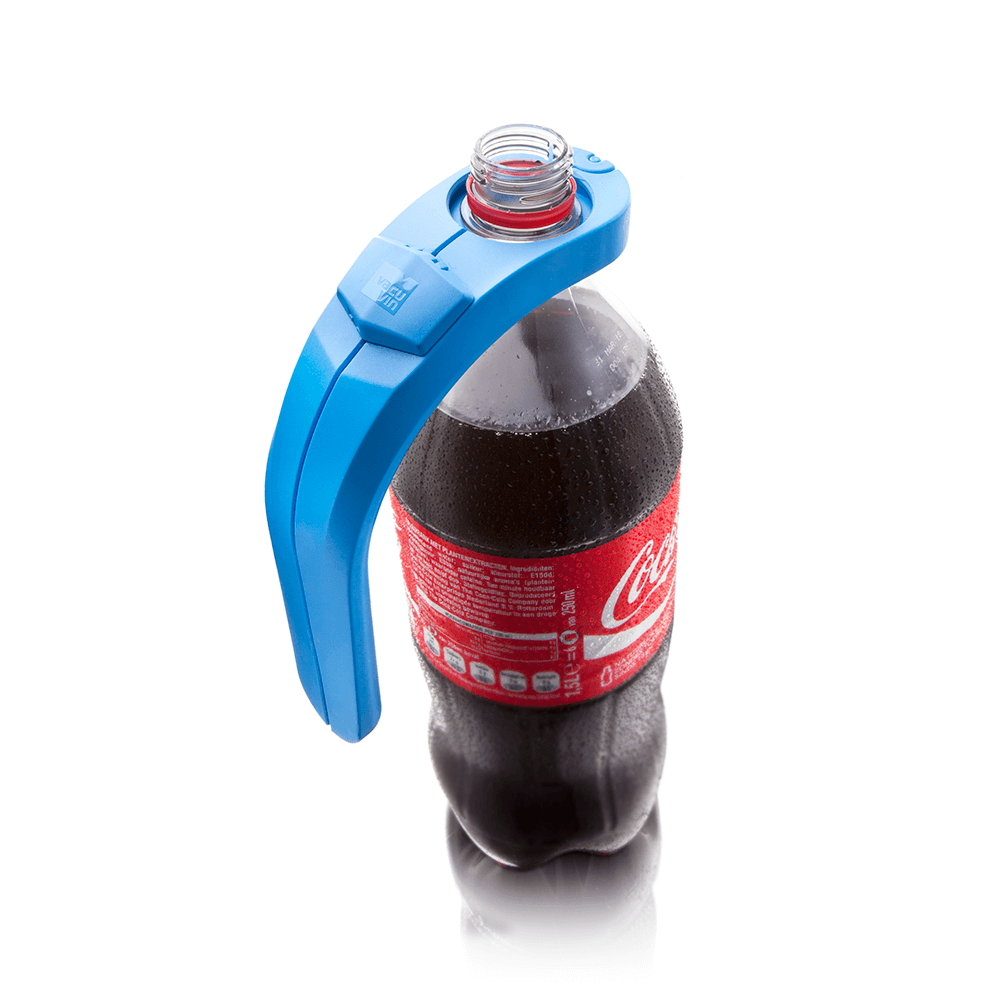 Vacu Vin Pet Bottle Grip Blue