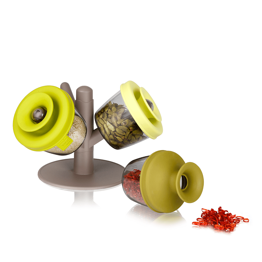 Vacu Vin Popsome Herbs Set Of 3