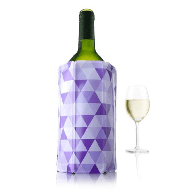 Vacu Vin Active Cooler Wine Diamond Purple J-Hook