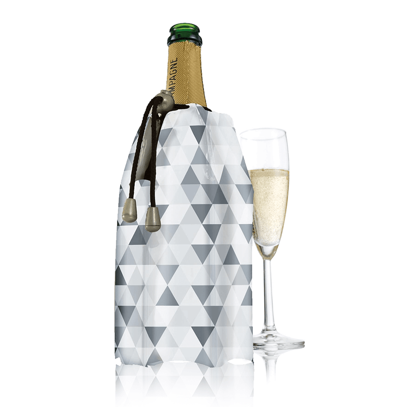 Vacu Vin Active Cooler Champagne Diamond Grey J-Hook