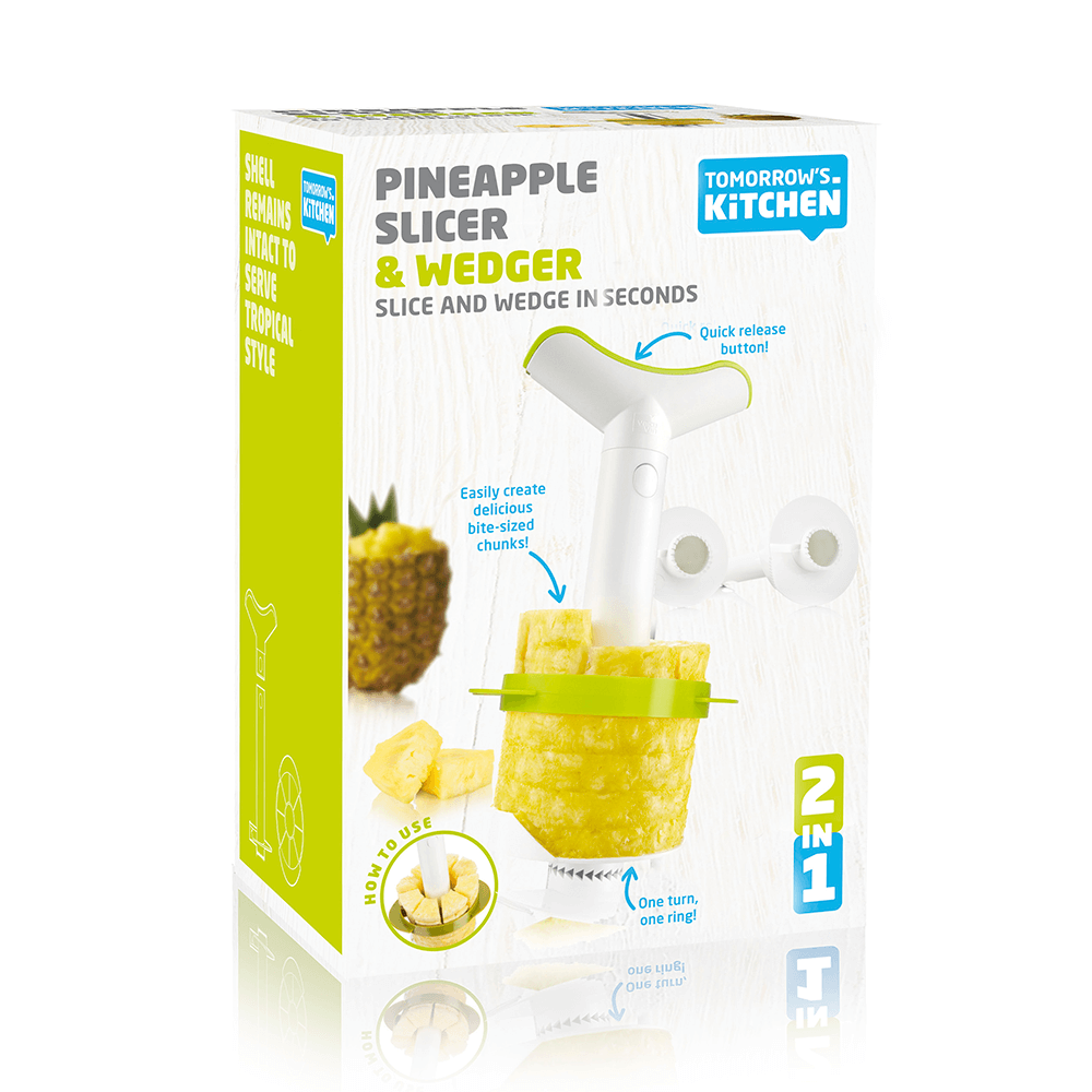 Vacu Vin Pineapple Slicer Set Of 3 & Wedger,