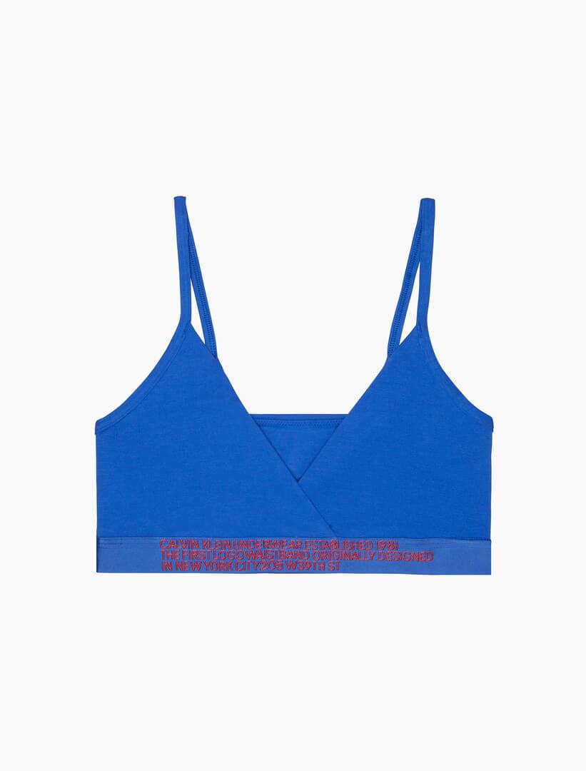 Unlined Bralette (Reversible) Calvin Klein