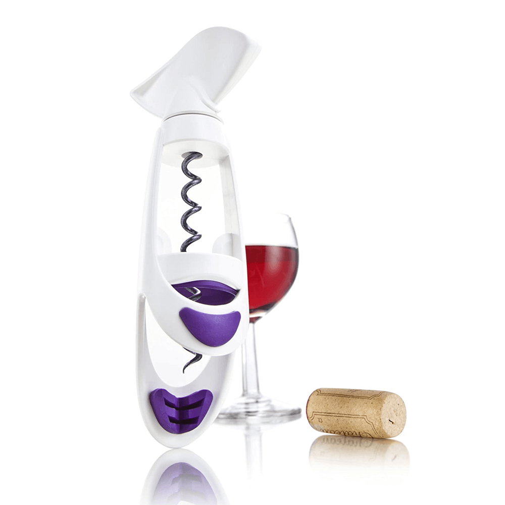 Vacu Vin Corkscrew Twister White J-Hook