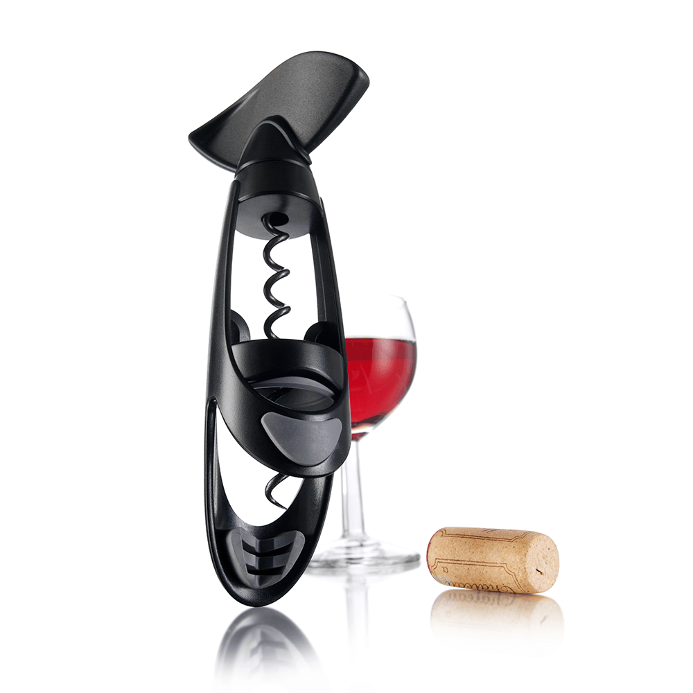 Vacu Vin Corkscrew Twister Black Gift Pack