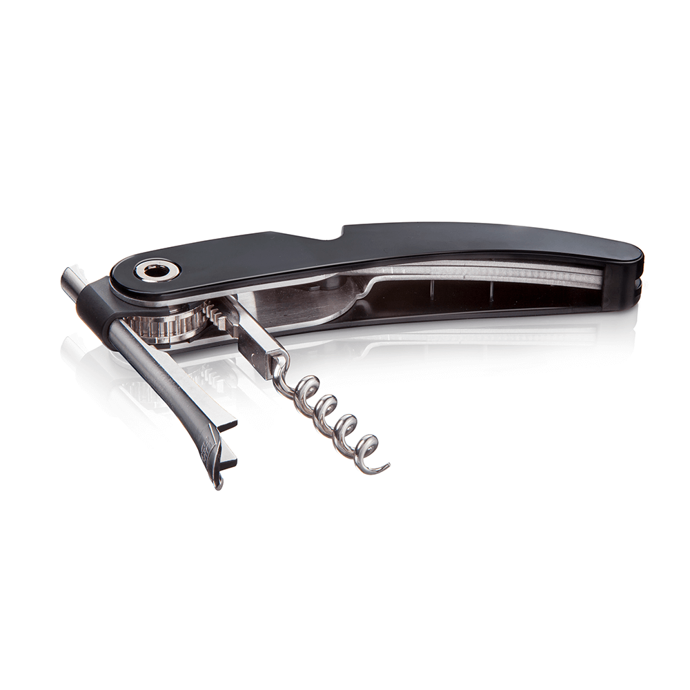 Vacu Vin Single Pull Corkscrew Black