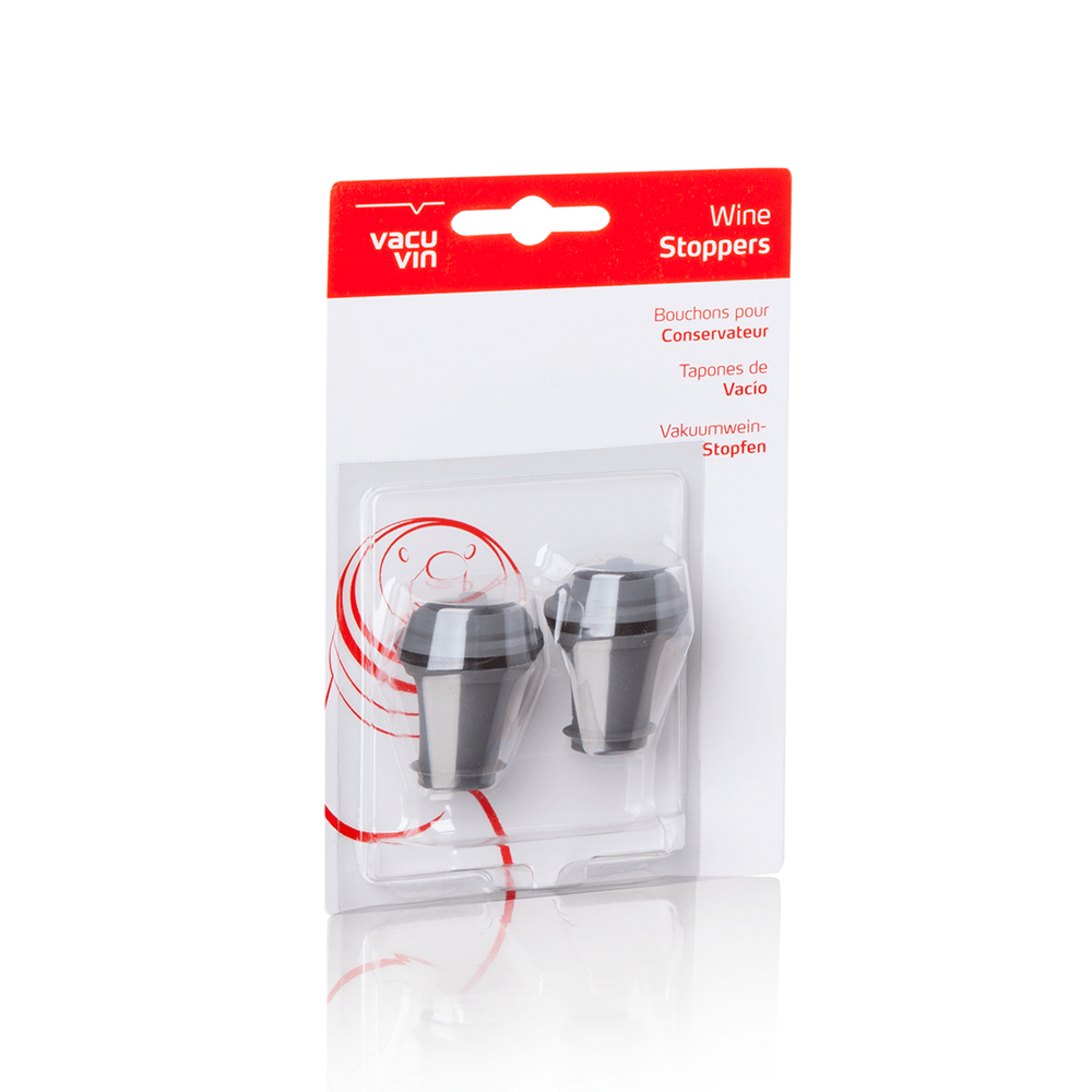 Vacu Vin Wine Stoppers Grey Set