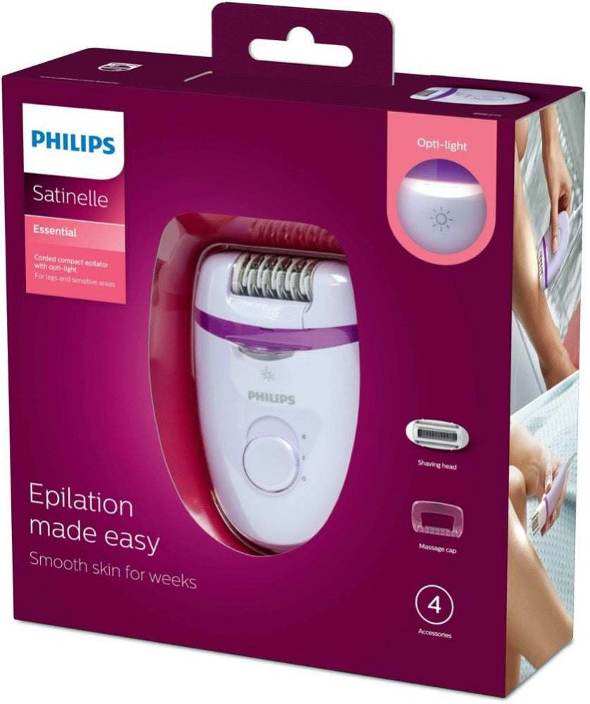 Depiladora Satinelle Essential + Accesorios