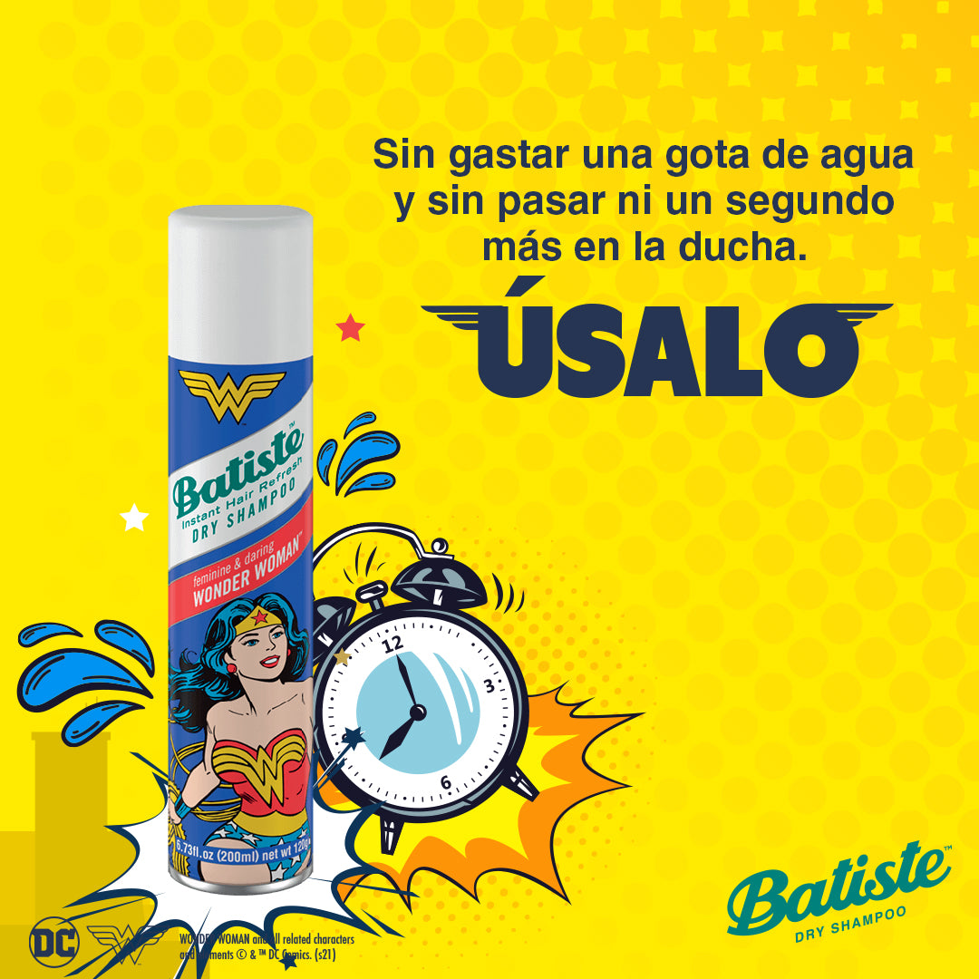 Dry Shampoo Batiste Wonder Woman 200Ml