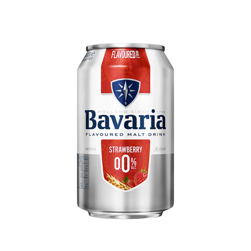 Cerveza Bavaria Strawberry 0.0% Lata 330ML