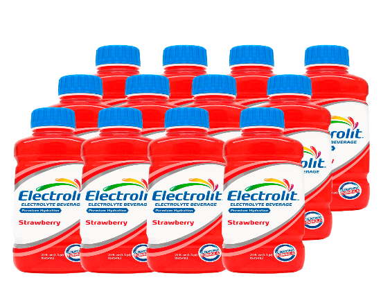 Electrolit Sabor A Fresa 12 Unid X 625Ml