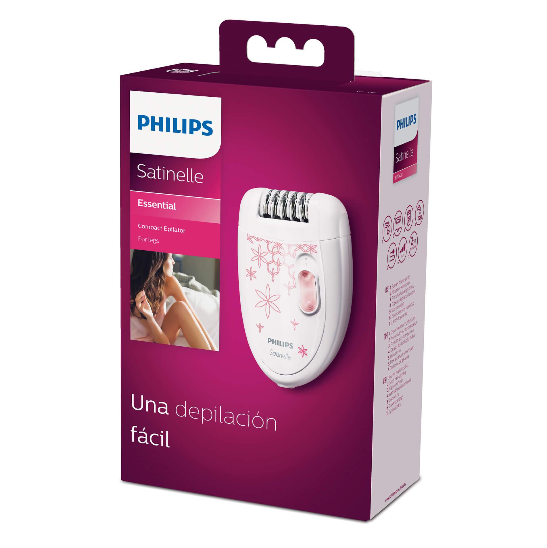 Depiladora Satinelle Essential Compacta