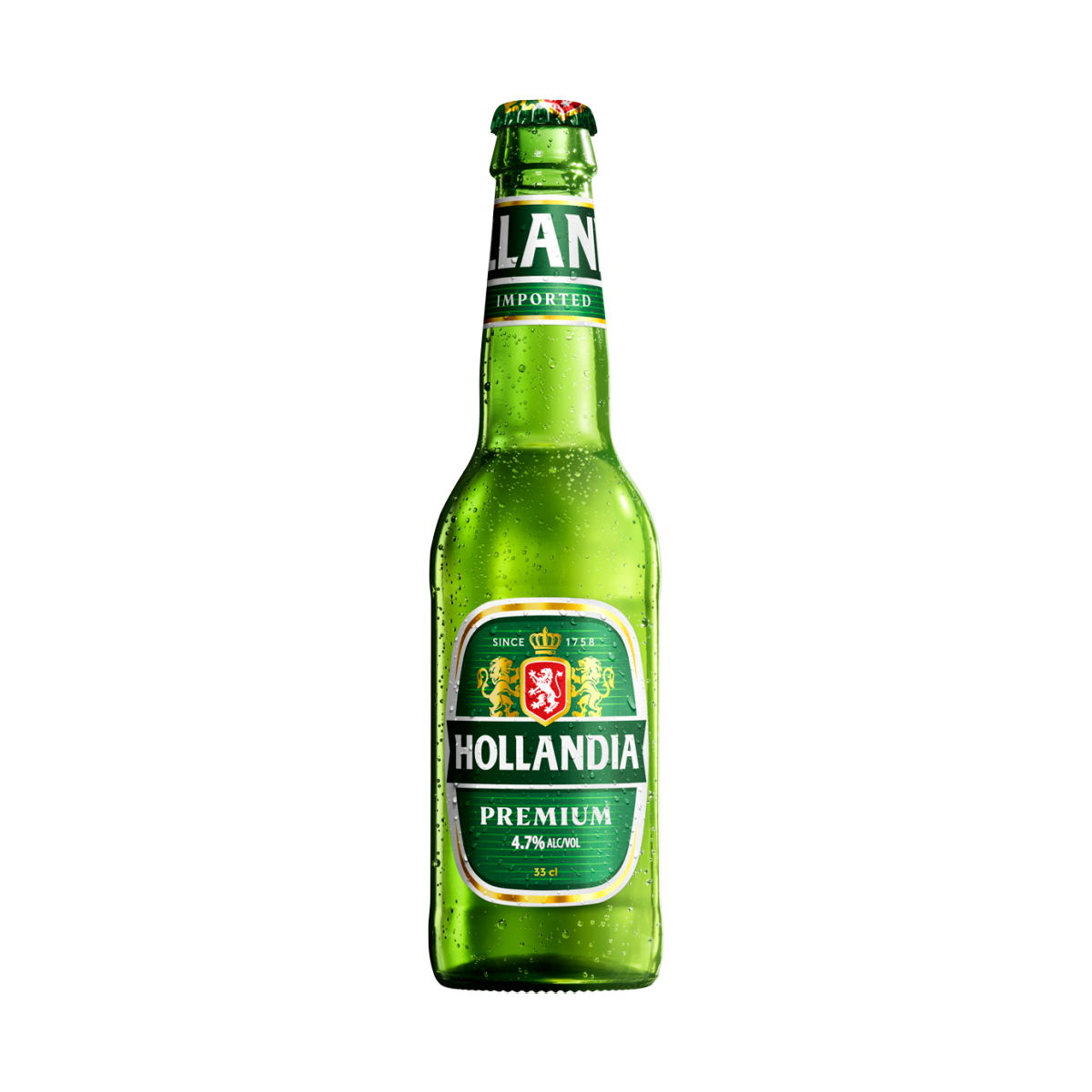 Cerveza Hollandia Botella 330Ml