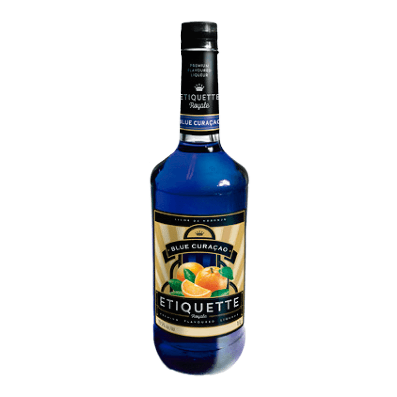 Etiquette Blue Curacao 1000Ml
