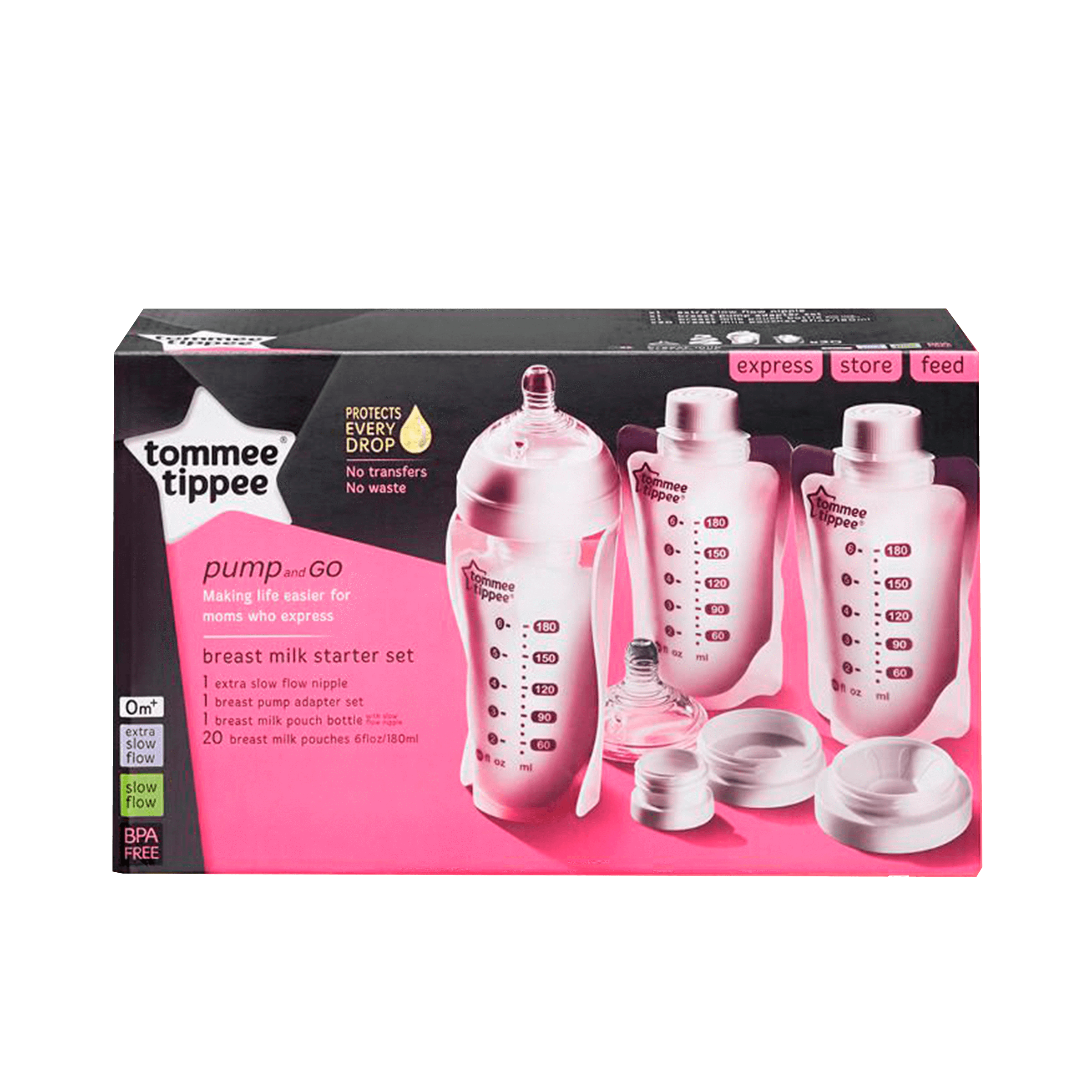 Tommee Tippee Set Pump & Go