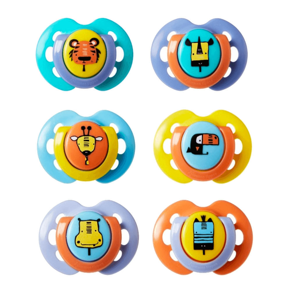 Tommee Tippee Chupete Fun Style - 2X 0-6 Meses