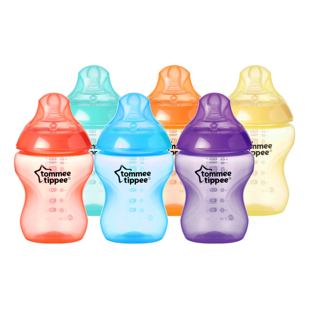 Tommee Tippee Set Fiesta Biberon 9Oz - Closer To Nature - 6 Unid