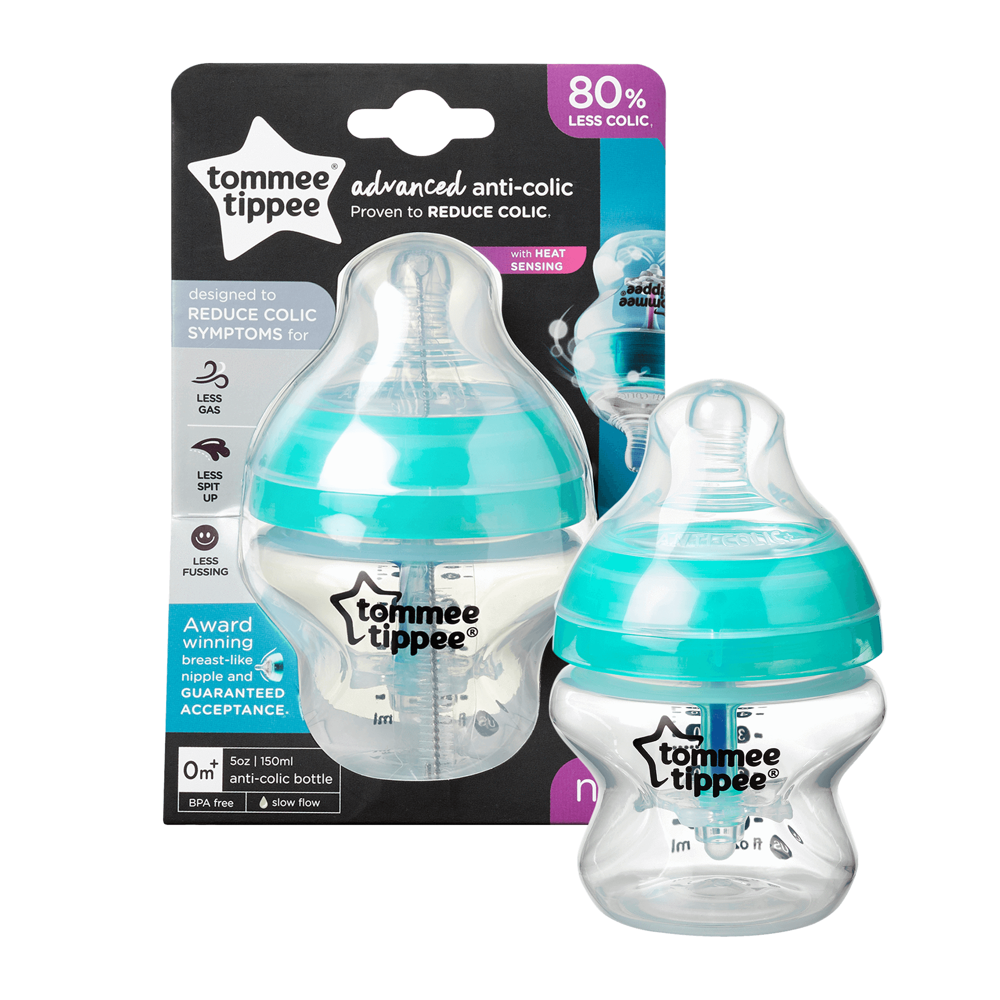 Tommee Tippee Biberon 5Oz - Advanced Anticolic - 1 Unid