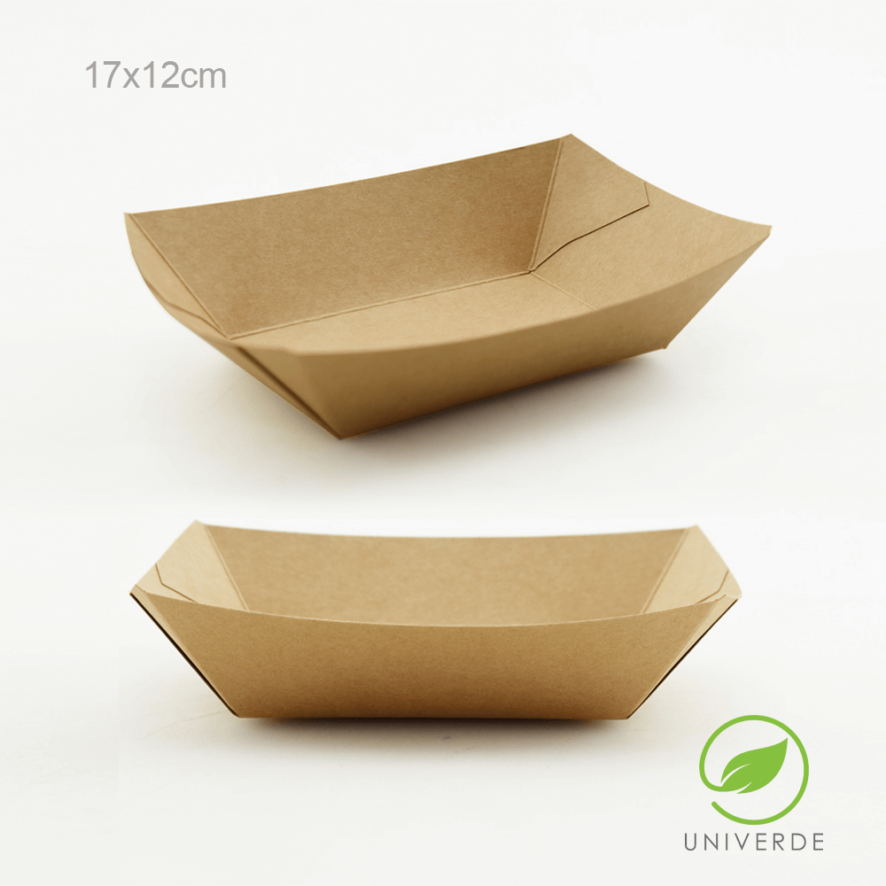 Bandeja de Kraft 17x12cm (250 pzs)