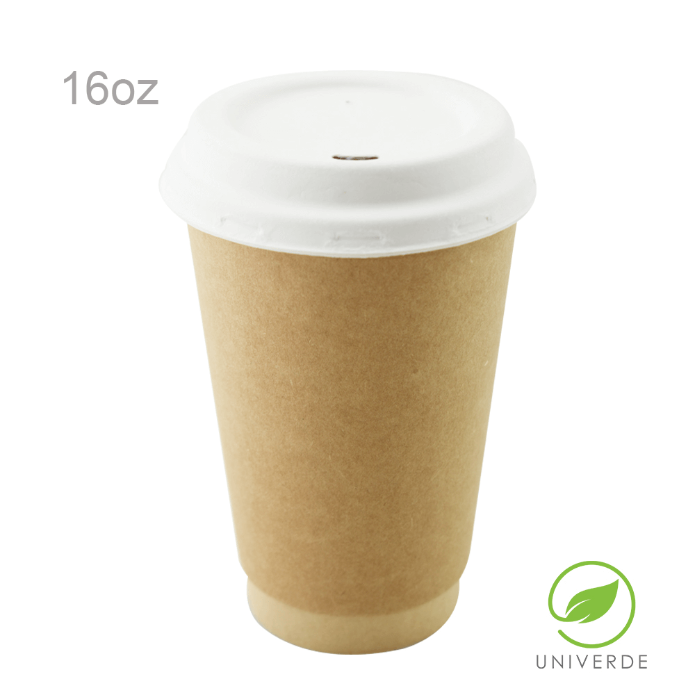 Vaso Kraft de Doble Pared 16oz. (50 pzs)