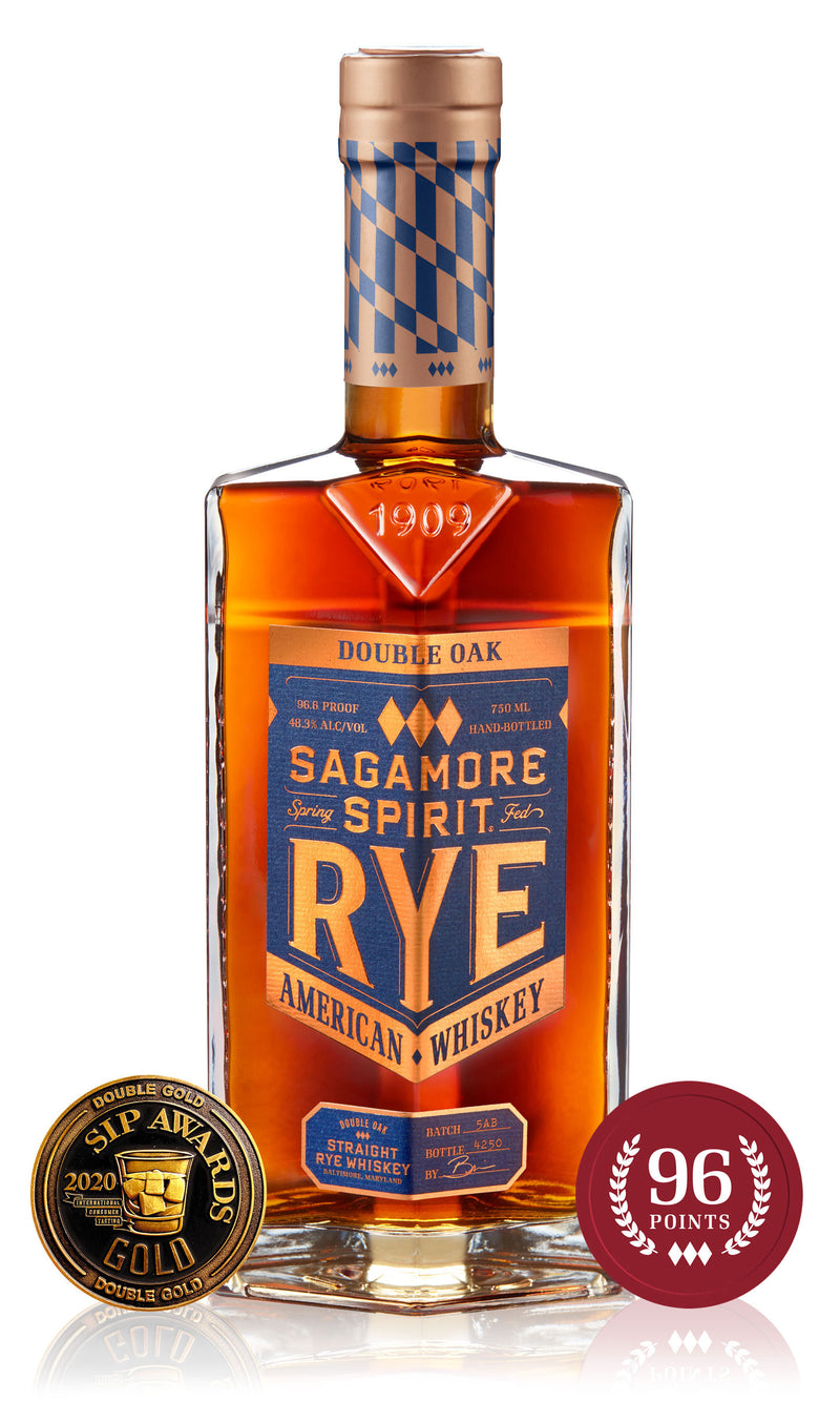 Sagamore Rye Double Oak Whiskey 750 Ml