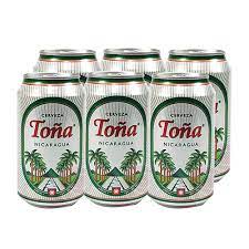 6 Pack Cerveza Toña Lata 4.6% 350 Ml