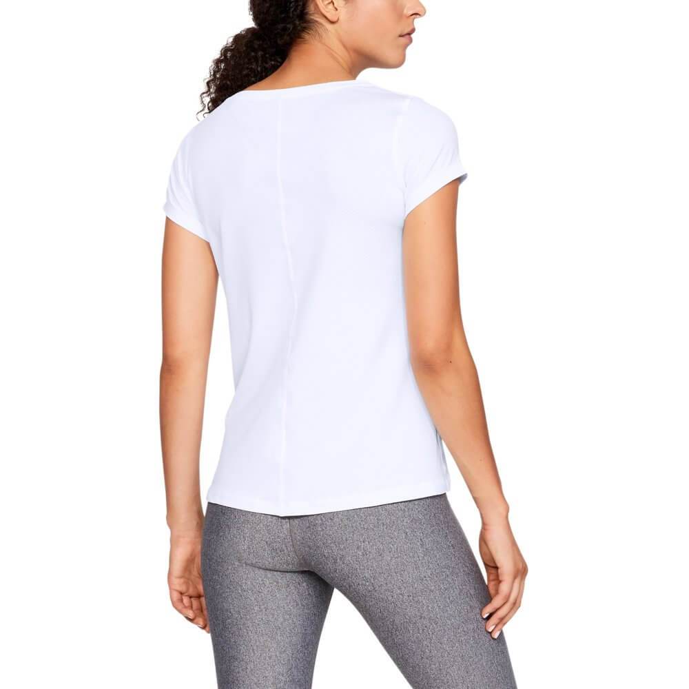 T-Shirt Manga Corta HeatGear® Armour para Mujer