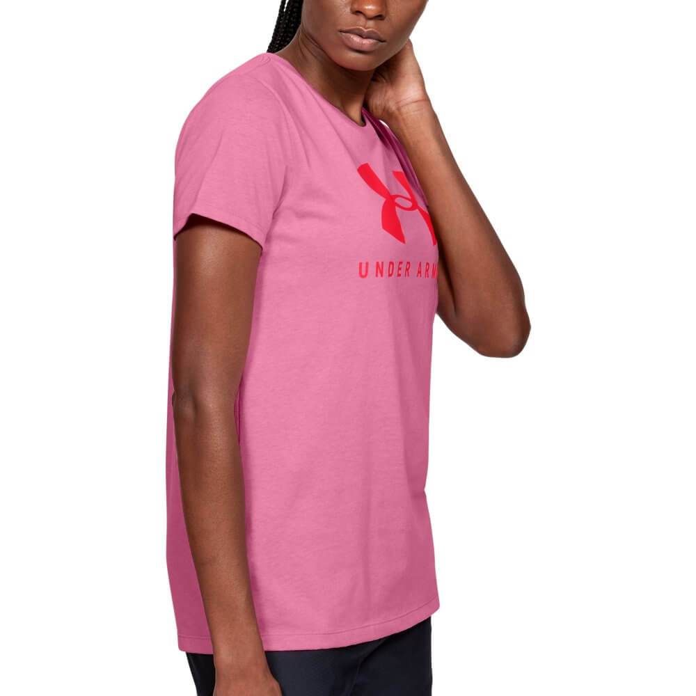 T-Shirt Under Armour Graphic Sportstyle Classic Crew para Mujer
