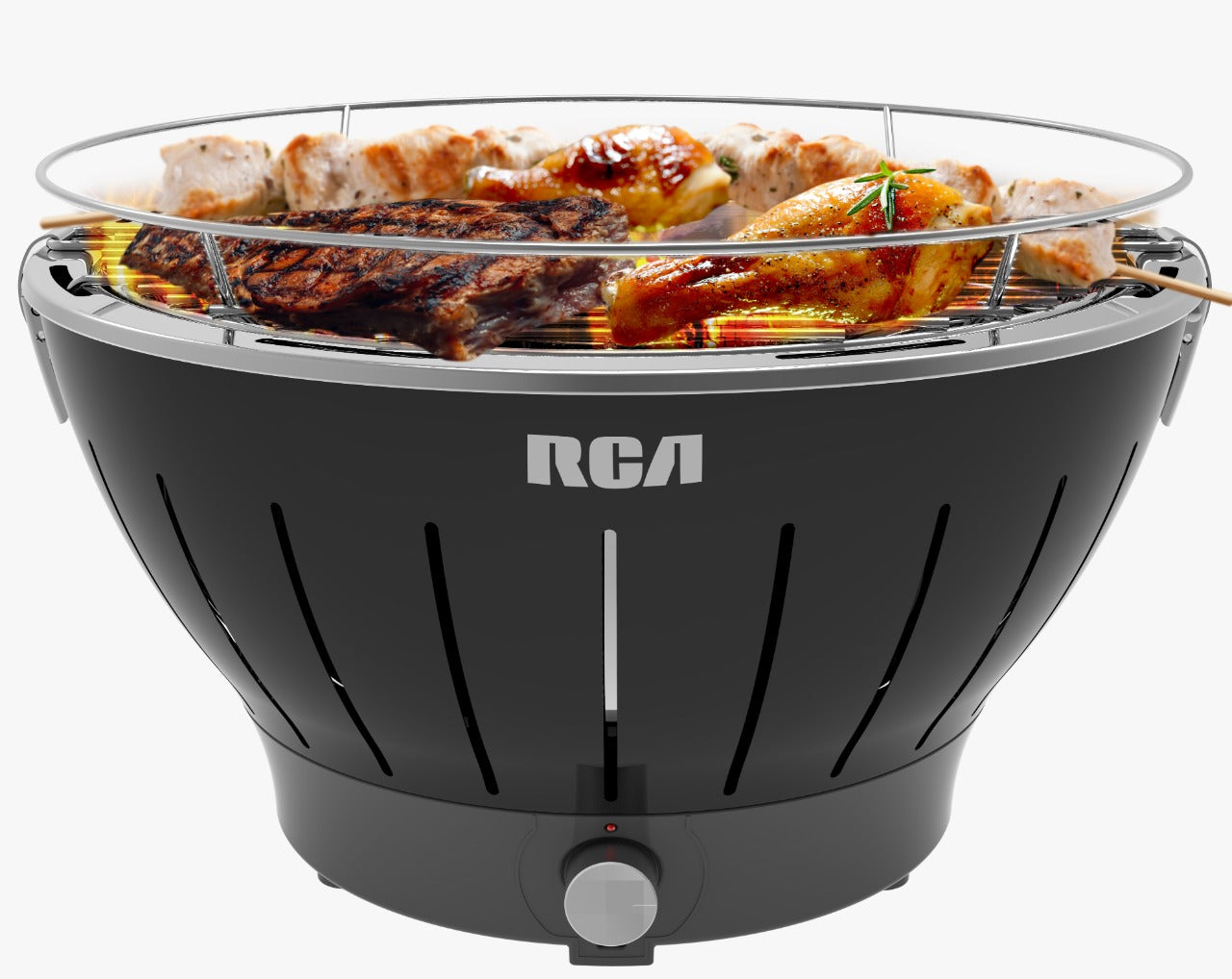 Parrilla Portátil de Carbón Asistida por Batería RCA