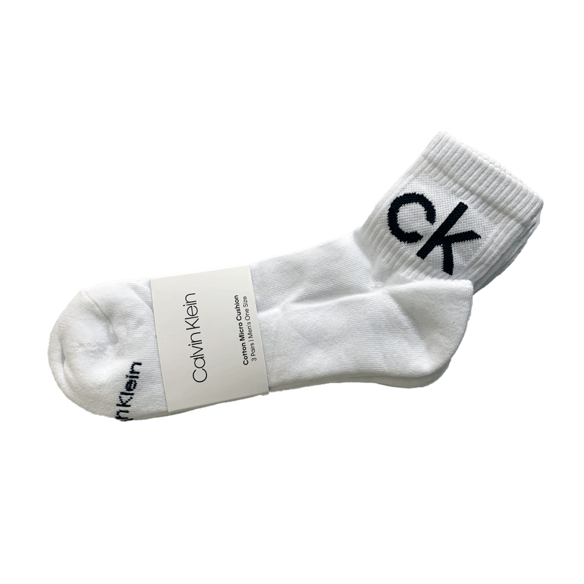 3 Pk Logo Quarter Calvin Klein