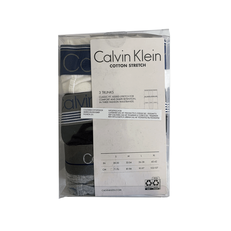 Trunk 3Pk Calvin Klein