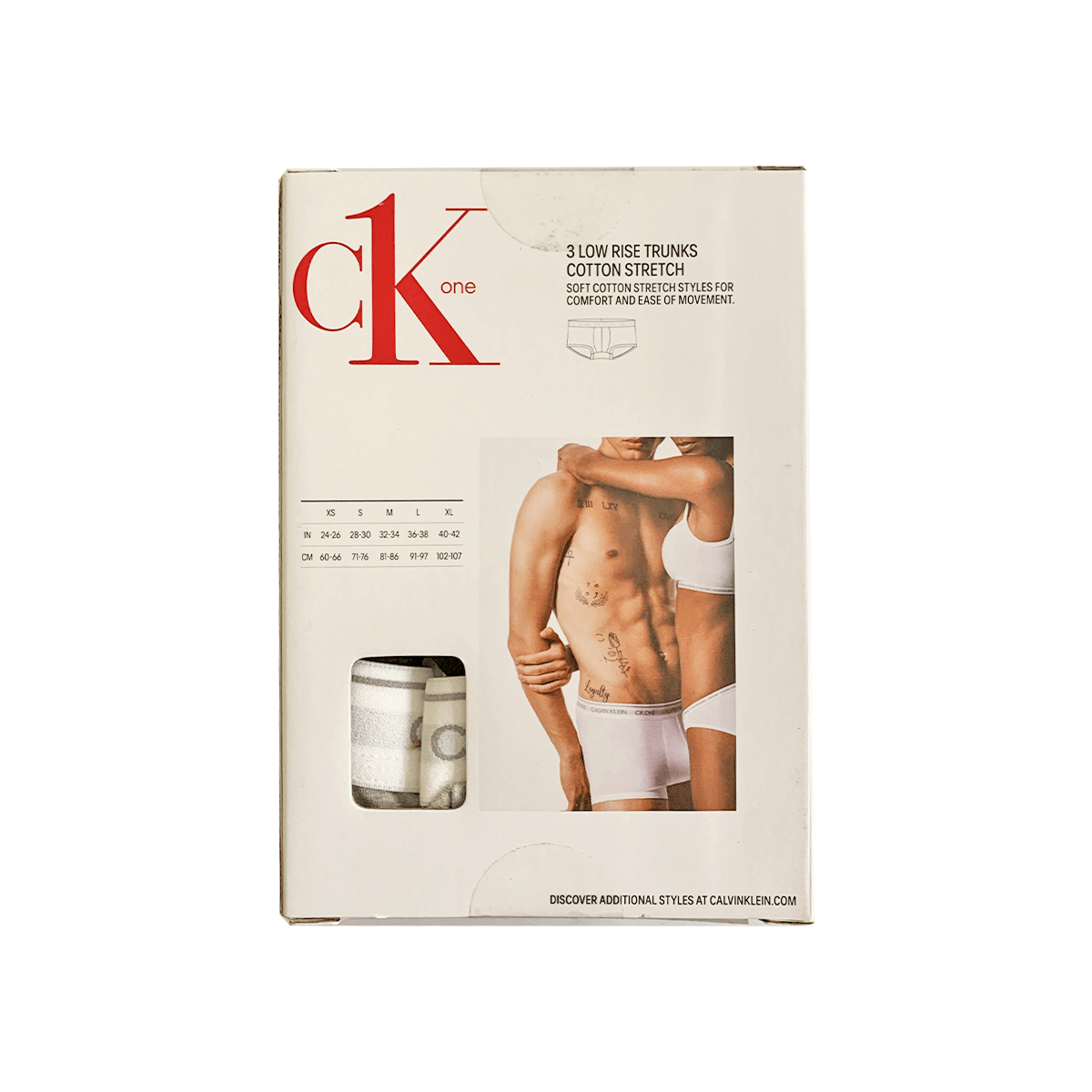 Low Rise Trunk 3Pk Calvin Klein